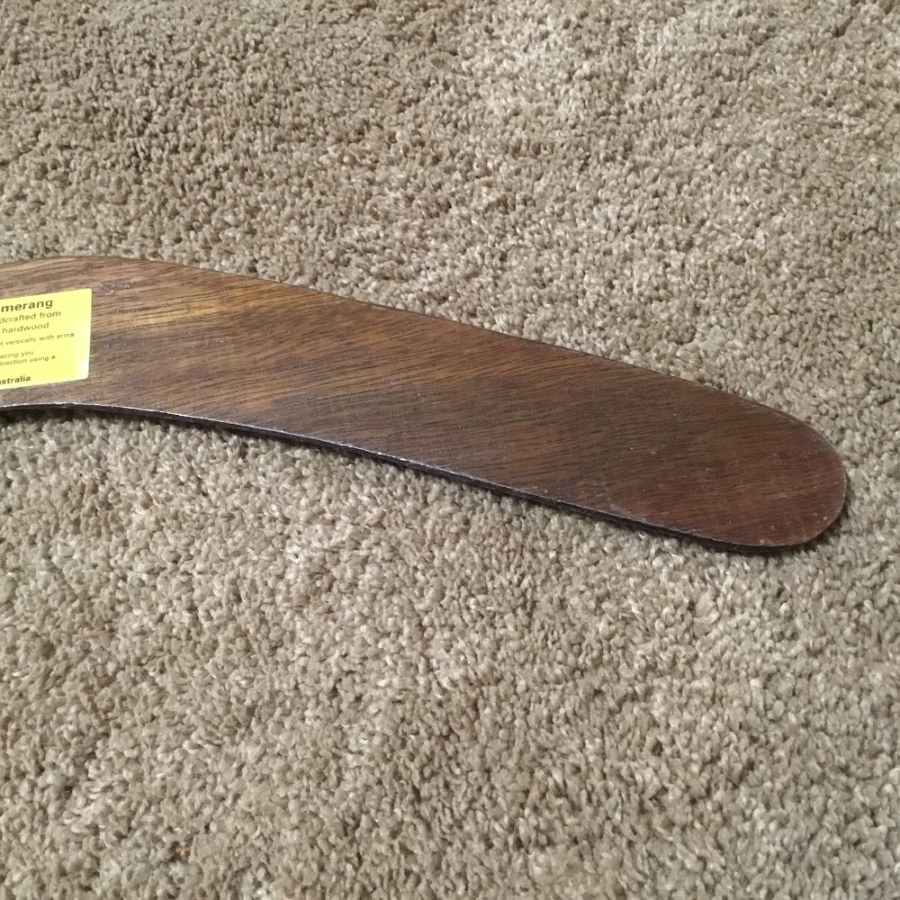 Australia Throwing Boomerang Hand Crafted in Australia - Picture 6 of 16